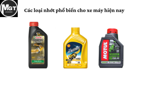 các loại nhớt phổ biến cho xe máy hiện nay